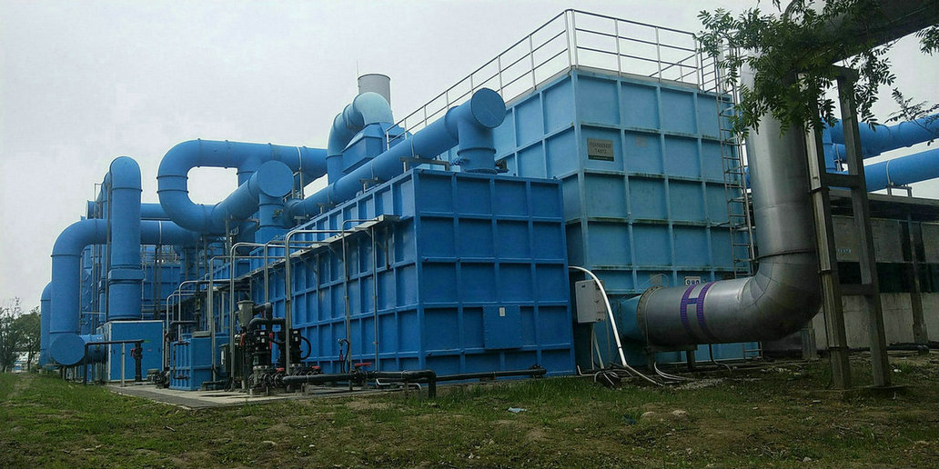 電廠廢氣處理箱